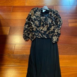 Coldwater Creek Petite Small Full Length Dress